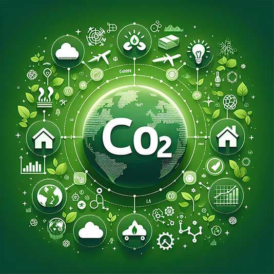 Carbon Dioxide illustration